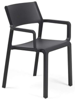 Кресло пластиковое Nardi Trill Armchair, антрацит