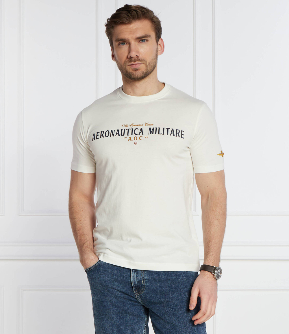 Футболка Aeronautica Militare - белый(TS2218J641)