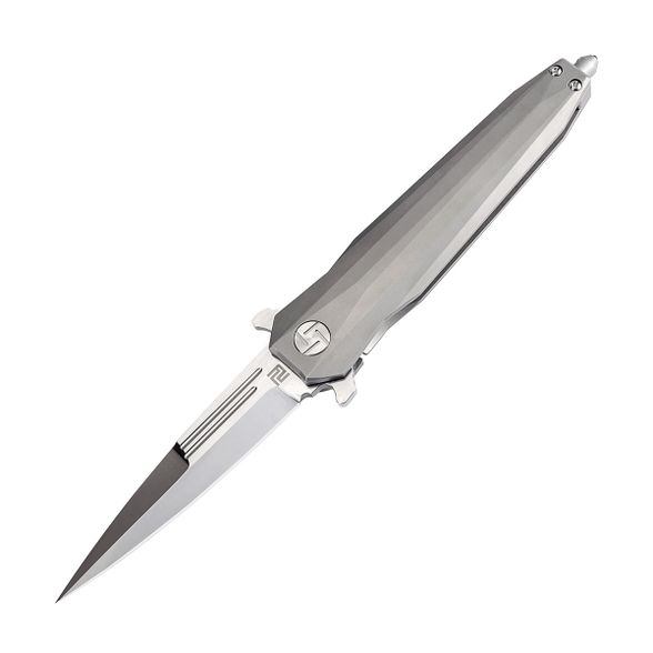 Цена наСкладной нож Artisan Hornet, сталь M390, рукоять титан, серый