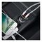 АЗУ 2USB HOCO Z26 High Praise 2400mA пластик дисплей белый