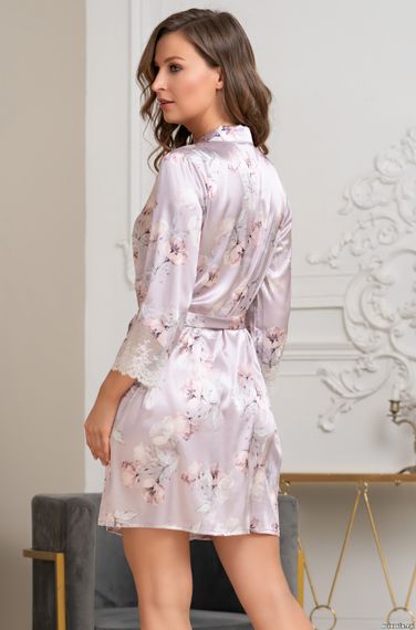 Короткий халат на пуговицах MIA-Amore SELINE СЕЛИН 3717