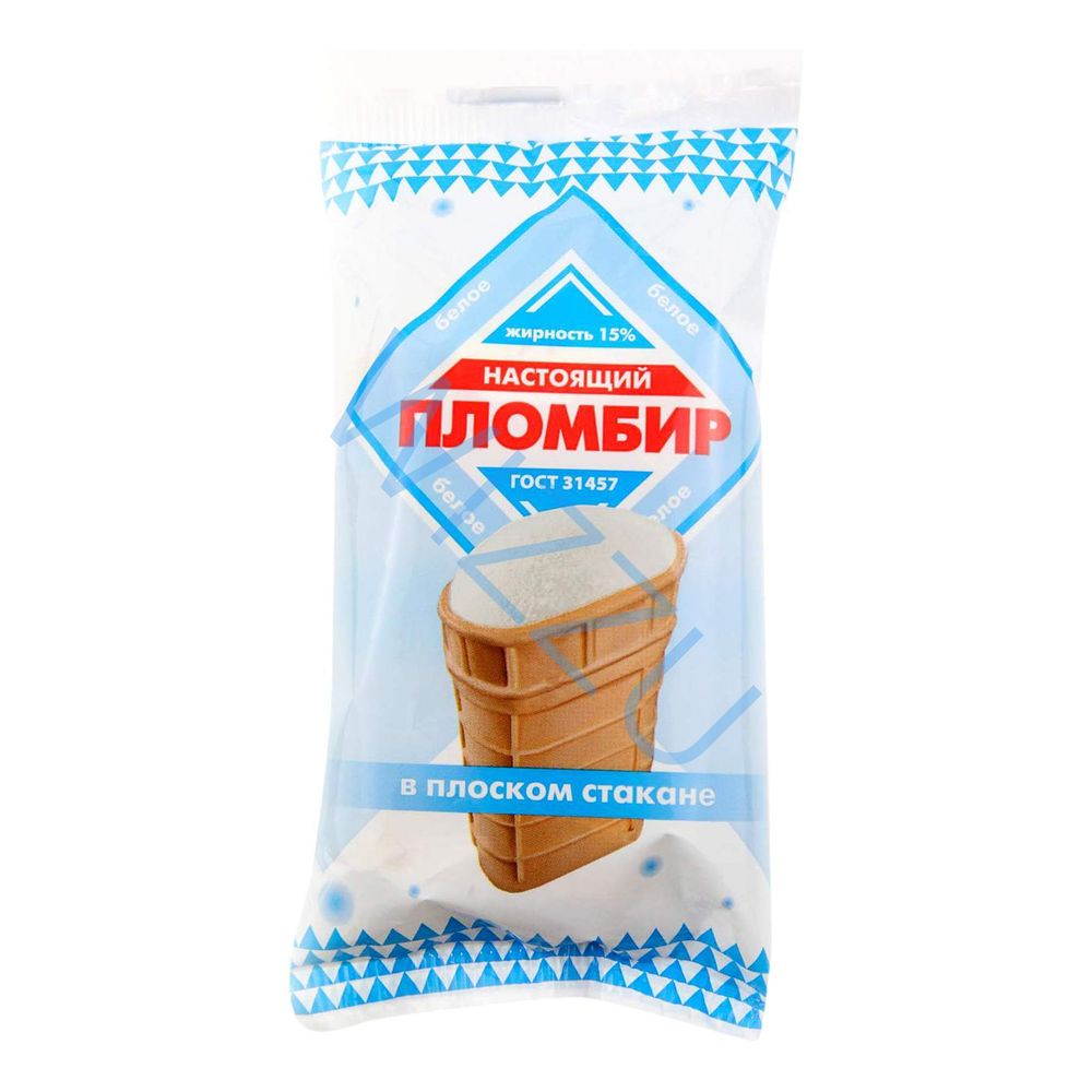 Мороженое настоящий пломбир