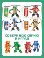 Робот трансформер банка 2 в 1 зеленый