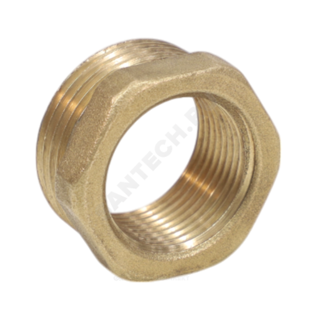 Футорка латунь Ду 32х20 (1 1/4"х3/4") НР/ВР VALFEX VF.581.L.114.034