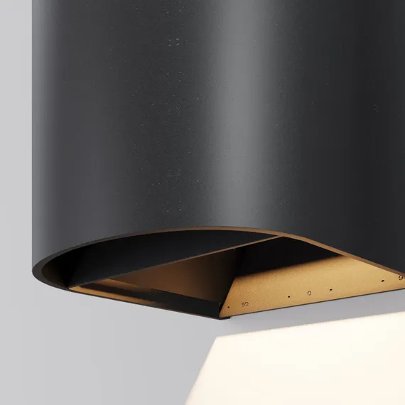 Настенный светильник уличный Drape O526WL-L20B3K Maytoni