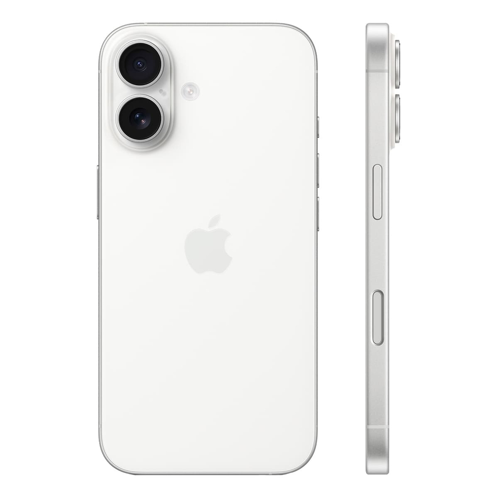 iPhone 16 256Gb eSIM+SIM White, белый
