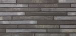 Westerwalder Klinker WK124 Dunkelgrau, Urban 468x40x10 - Глазурованная фасадная плитка