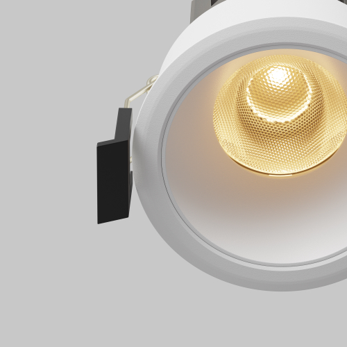 Встраиваемый светодиодный светильник Maytoni Dip DL123-10W-2.7K-W
