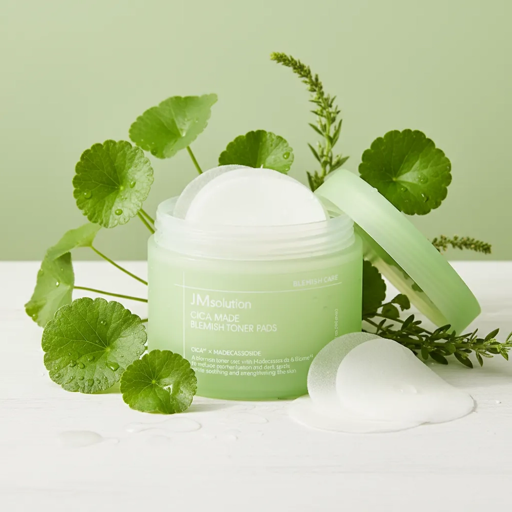 Тонер-пэды для сияния и успокоения кожи CICA MADE BLEMISH TONER PADS (100 шт/170 мл)