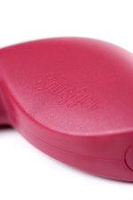 Красный вакуум-волновой бесконтактный стимулятор клитора 7,2см Satisfyer One Night Stand