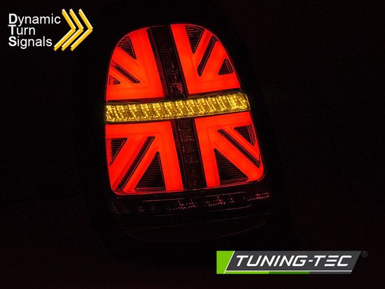 Фонари задние  SMOKE SEQ для MINI COOPER F55 F56 F57 14-17 6-PIN