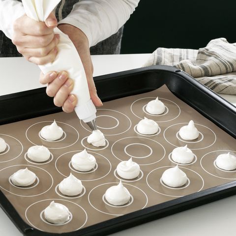 Коврик для выпечки IKEA BAKTRADITION (БАКТРАДИТИОН), Бежевый с рисунком, 41x31 см