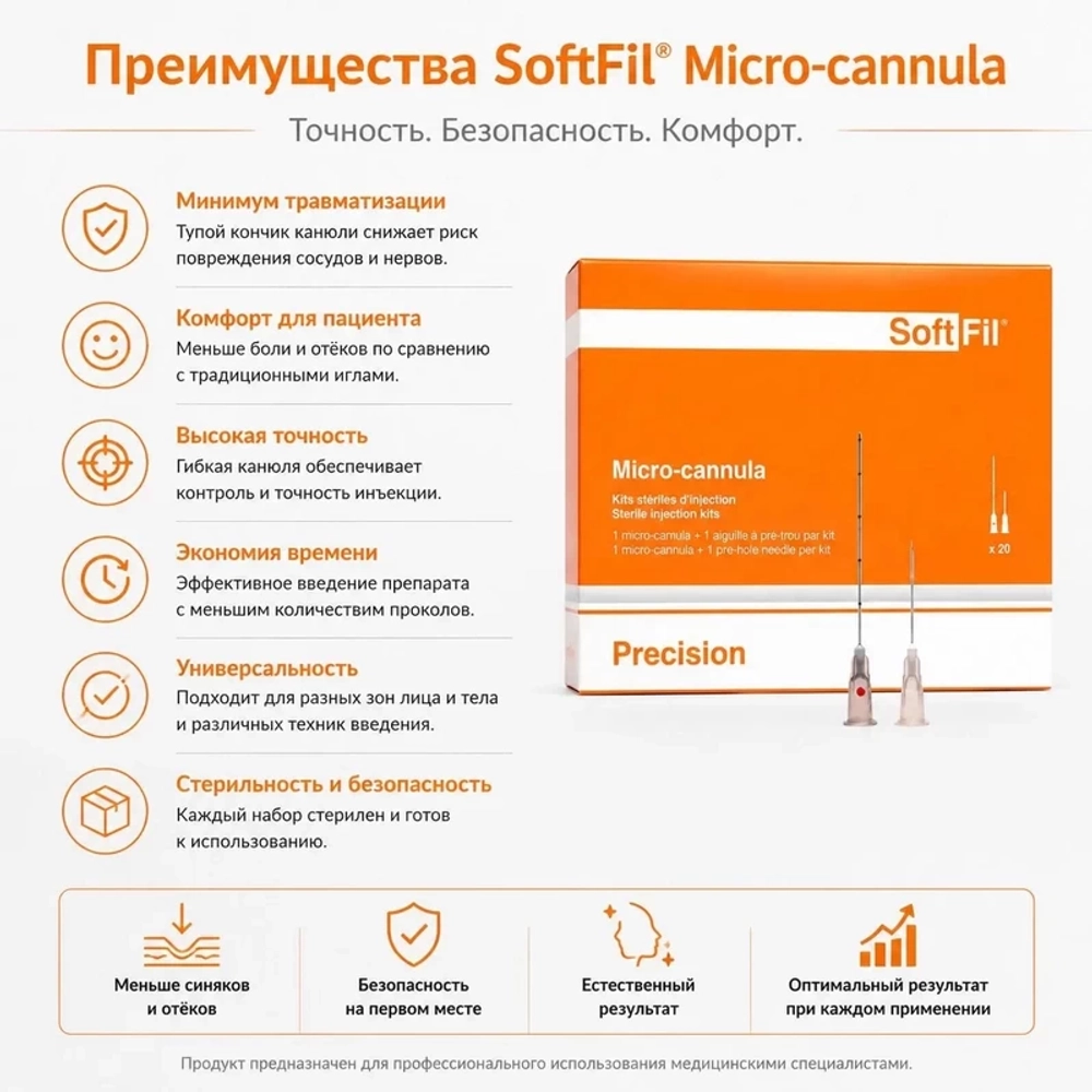 Канюля SoftFil Precision