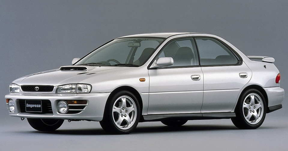 Арка левая Subaru Impreza GC 1992-2000 седан