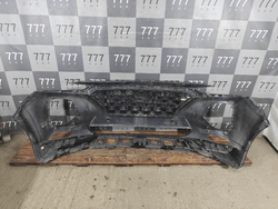 Бампер передний + решетка + юбка Hyundai Santa Fe 4 (TM) 18-21 Б/У Оригинал 86511S1000