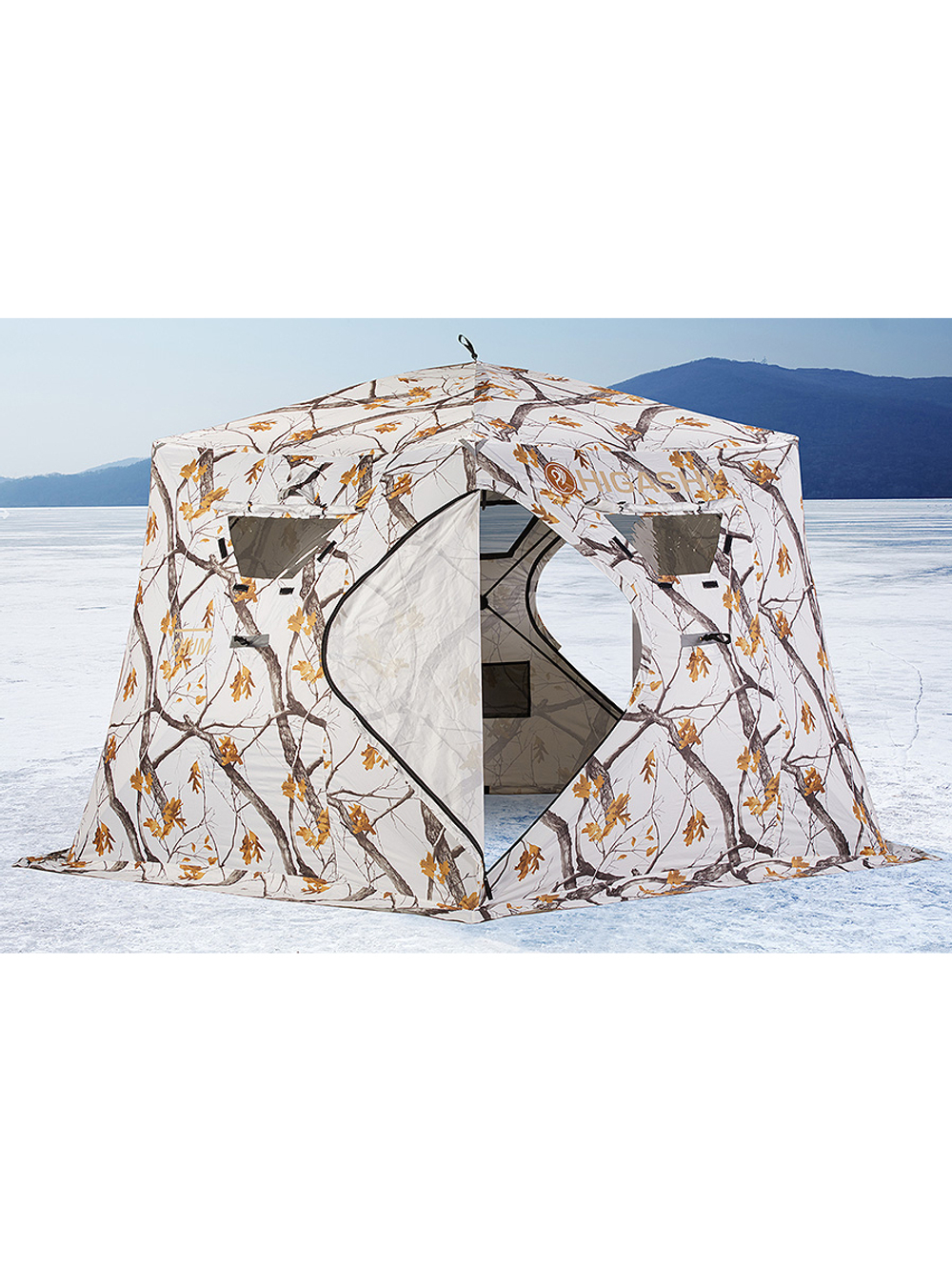 Палатка для зимней рыбалки HIGASHI Winter Camo Chum