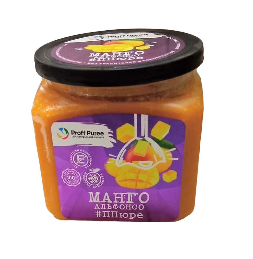 Пюре фруктовое Proff Puree МАНГО 500 гр. замороженное