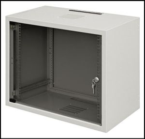 Шкаф телекоммуникационный настенный ZPAS WZ-3504-01-03-011 19" 12U 600x400мм