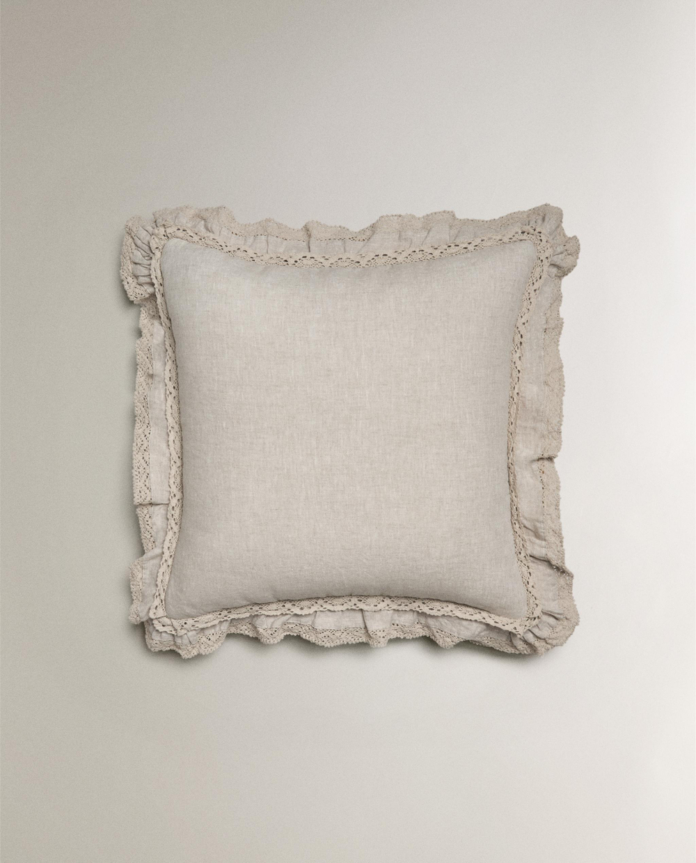 наволочка декоративная из льна Zara Home, фото 4
