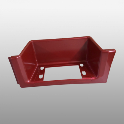 WG1642242103- Подножка нижняя левая красная 2021 на Howo A7, Howo HW76, Sitrak, Howo T5G,