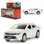Модель ин. мет. "Toyota Camry" 12см, двери, багажн, белый, коробка CAMRY-WH (Технопарк)
