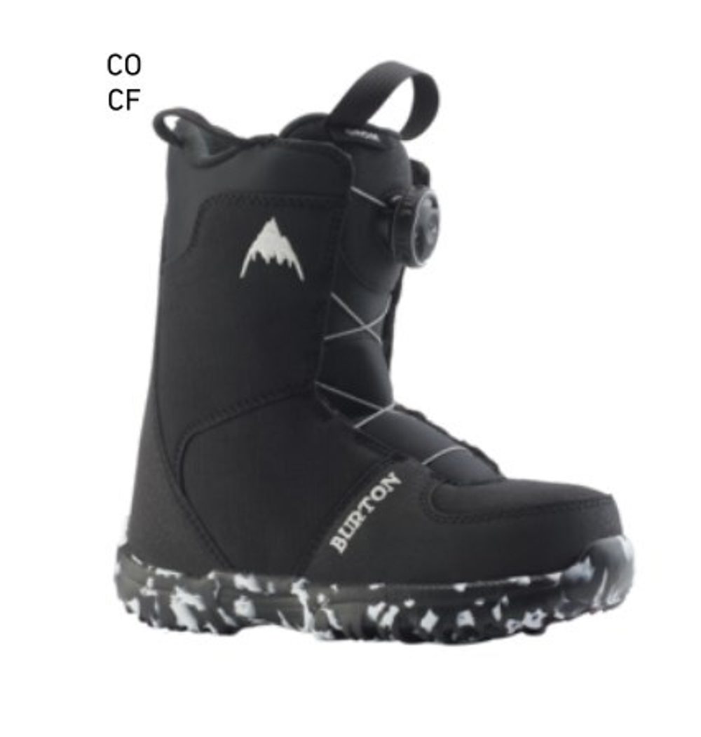 Ботинки для сноуборда BURTON Kids' Grom Boa