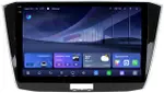 Магнитола для Volkswagen Passat 2015+ (без штатного усилителя) - Kuberg QLed+2K, Android 14, TS105, Быстрейшая, CarPlay, SIM-слот
