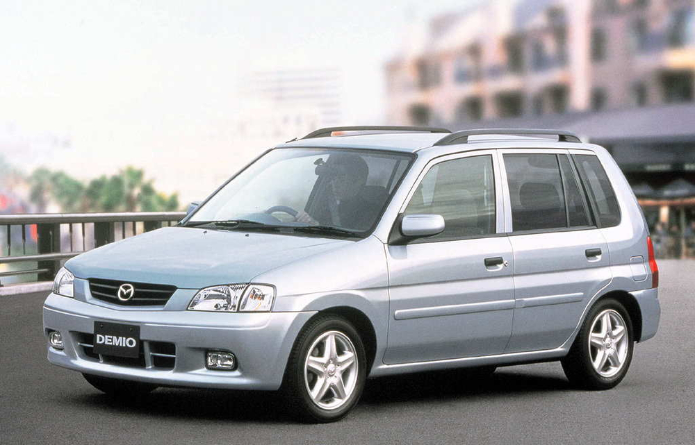 Порог Mazda Demio DW (Mazda 2) 1996-2002 (1мм)