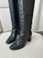 Кожаные сапоги Massimo Dutti, 38