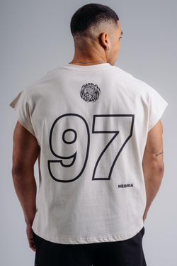 Майка Oversized Tank Top '97 PRIMAL 873 Кремовая