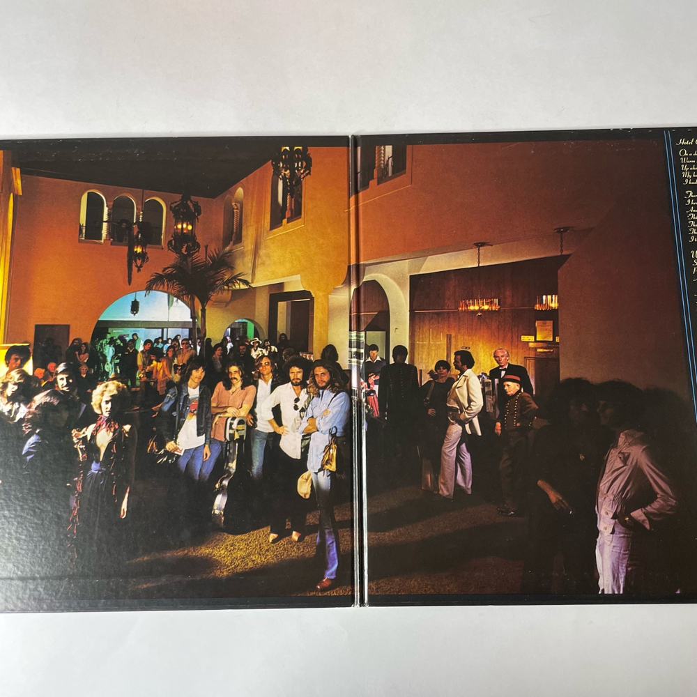 Винтажная виниловая пластинка LP Eagles Hotel California (Япония 1976) (Без Оби)
