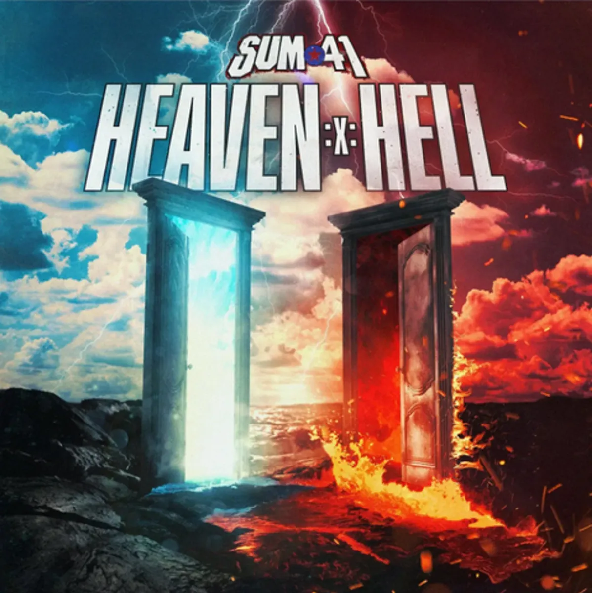 Виниловая пластинка. Sum 41 – Heaven :x: Hell
