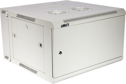 Шкаф настенный 19", 18U TWT TWT-CBW3M-18U-6x6-GY
