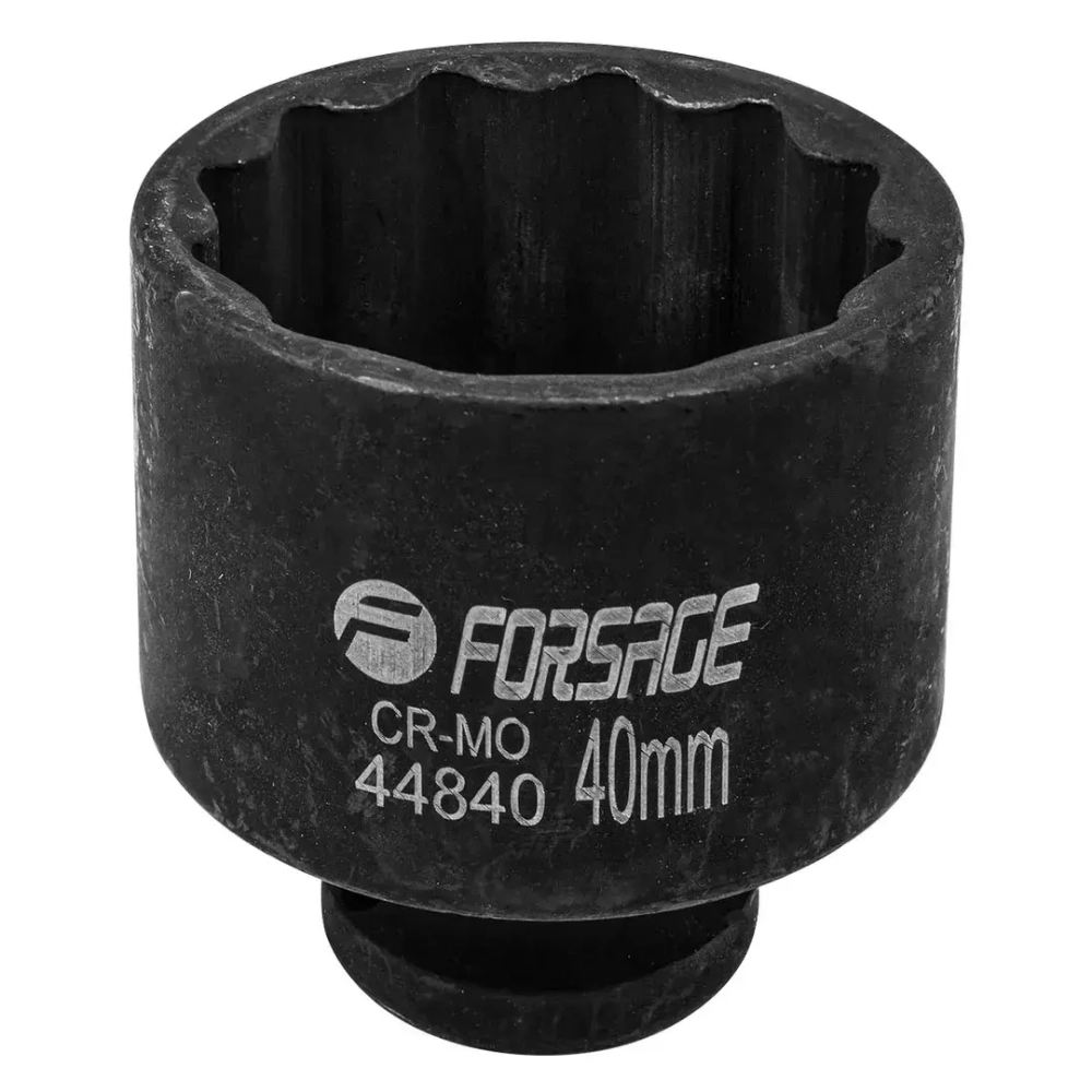 Головка ударная 40мм 12гр. 1/2'' Forsage F-44840