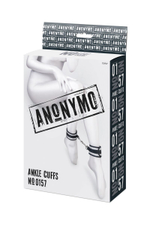 Серебристо-черные оковы Anonymo (Цвет: серебристый с черным)
