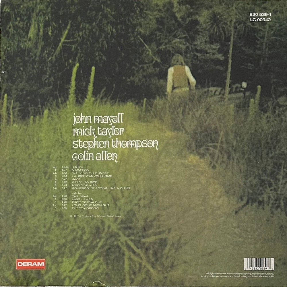 John Mayall ‎– Blues From Laurel Canyon (Европа 2002г.)