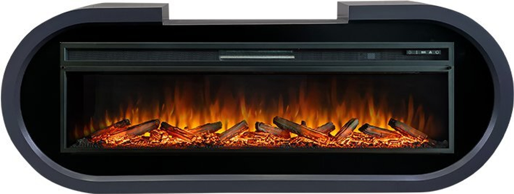 Каминокомплект Soho - Серый графит с очагом Vision 60 LOG LED