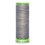 Нитки отделочные Gutermann Top Stitch 30 (30 метров), 5 кат. | 040 пепельно-серый
