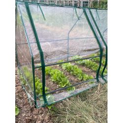 Теплица GREEN APPLE GA-House-2х-frame 1800х900х900 мм 2 отсека | Теплица