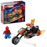Конструктор LEGO Marvel 76335 Spider-Man vs. Ghost Rider Motorcycle