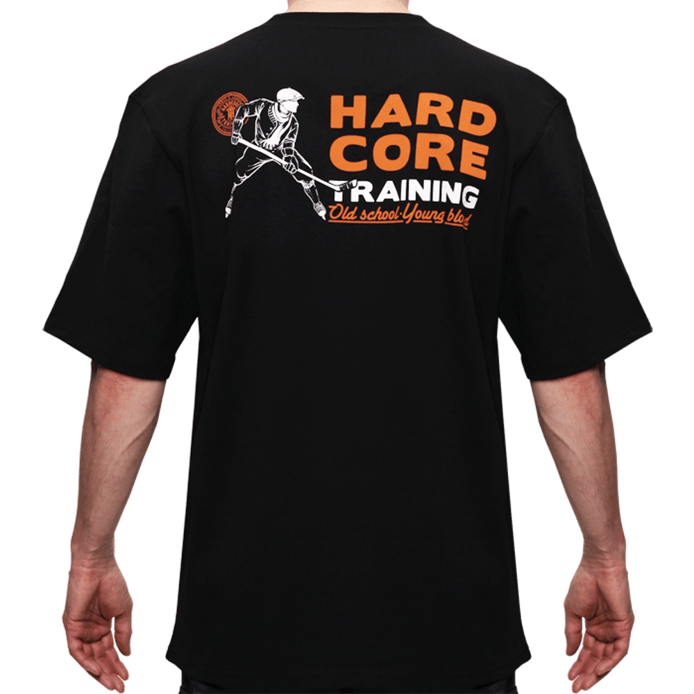 Футболка Hardcore Training Teen Spirit Black Oversized Fit