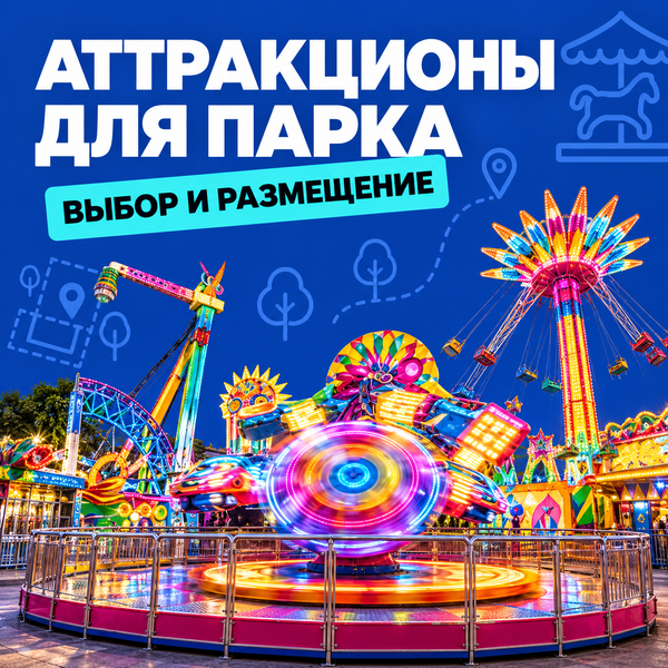 Купить аттракционы для парка