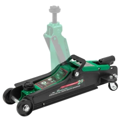 Домкрат подкатной гидравлический 2.5т (h min 90мм, h max 400мм) RockForce##Rock FORCE RF-T830031(52818к)