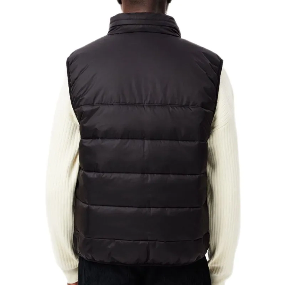 Мужская теннисная жилетка Lacoste Water-Resistant - black
