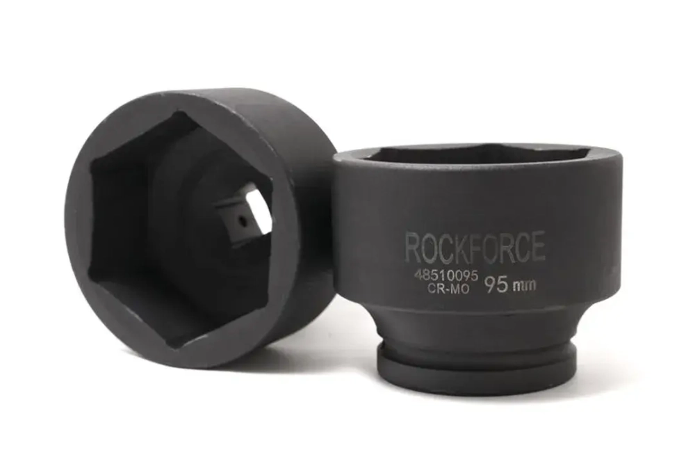 Головка ударная глубокая 1'', 100мм (6гр.) RockForce##Rock FORCE RF-485100100
