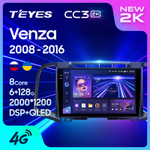Teyes CC3 2K 9"для Toyota Venza 2008-2016