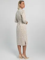 Платье Лаконичный стиль (бежевое) П16035-19М LT Collection