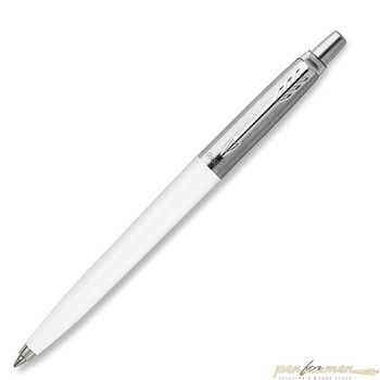 Шариковая ручка Parker Jotter K60 белая Mblue (R0032930)
