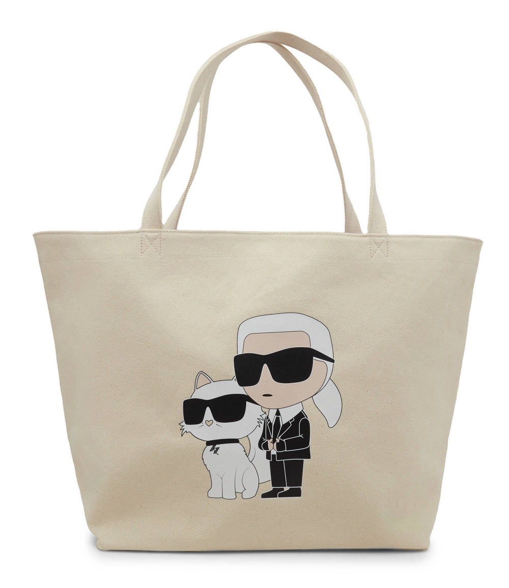 Сумка-шопер k/ikonik 2.0 k&c canv Karl Lagerfeld - бежевый(235W3987)