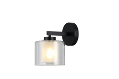 Бра NewRgy 16010STB-1 BK, 40 Вт, чёрное